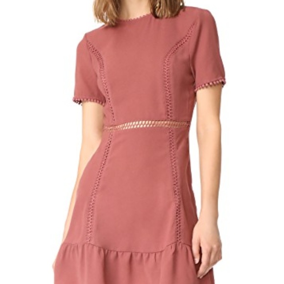 Anthropologie Moon River | Dusty Rose Dress - Picture 6 of 10